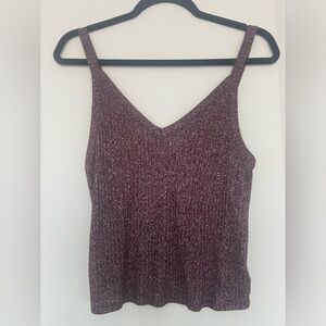 American Eagle Women’s Sleeveless Ribbed Top